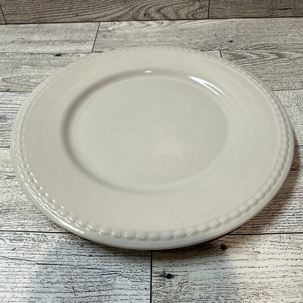 FARBERWARE Trellis 4562 Beaded‎ Edge 6.75" Snack Plate 2002 Vintage